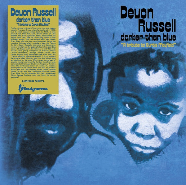 DEVON RUSSELL - Darker Than Blue (A Tribute to Curtis Mayfield) Vinyl LP