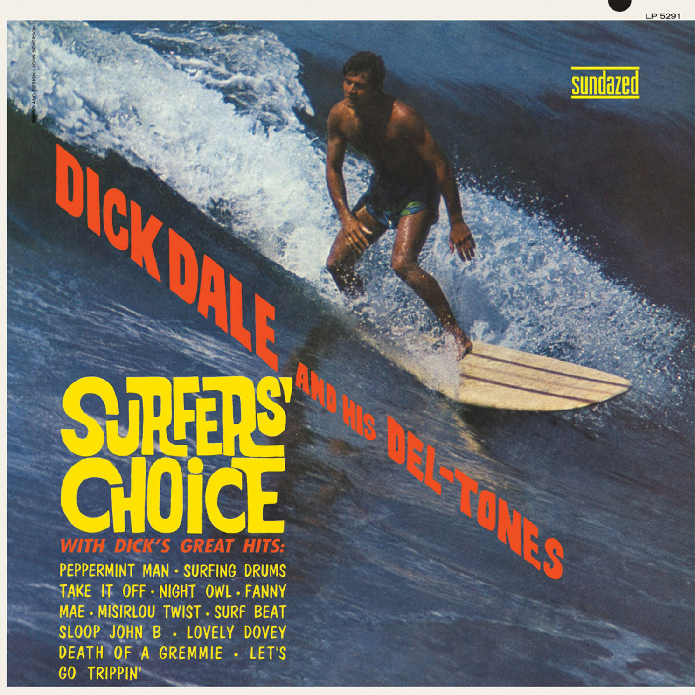 Dick And His Del-tones Dale - Surfers' Choice (Yellow Vinyl) Vinyl
