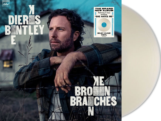 Dierks Bentley - Broken Branches (Indie Exclusive Milky Clear Vinyl) Vinyl
