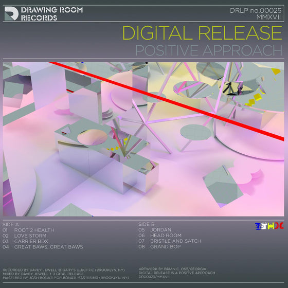 Digital Release - Positive Approach Vinyl LP Download Card Included
