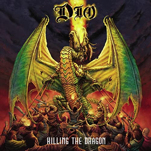 Dio - Killing The Dragon (Limited Edition Red & Orange Swirl LP) Vinyl