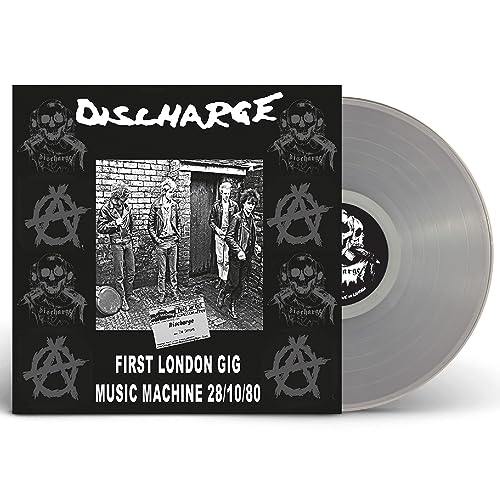 Discharge - Live At The Music Machine 1980 (Clear Vinyl) Vinyl