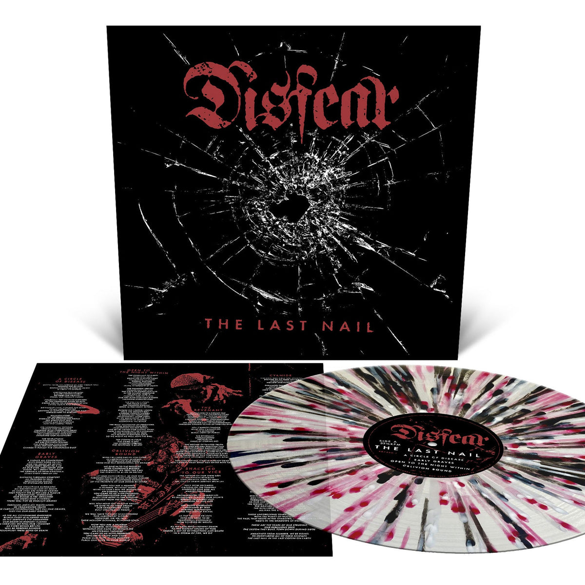 Disfear - The Last Nail (Indie Exclusive) [Clear With Splatter Vinyl] Vinyl