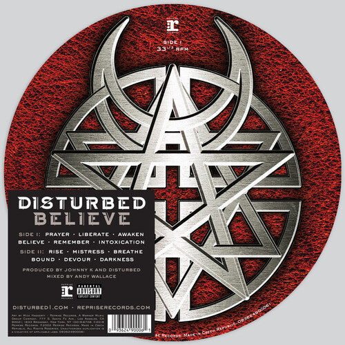 Disturbed - Believe [Explicit Content] (Picture Disc Vinyl) Vinyl