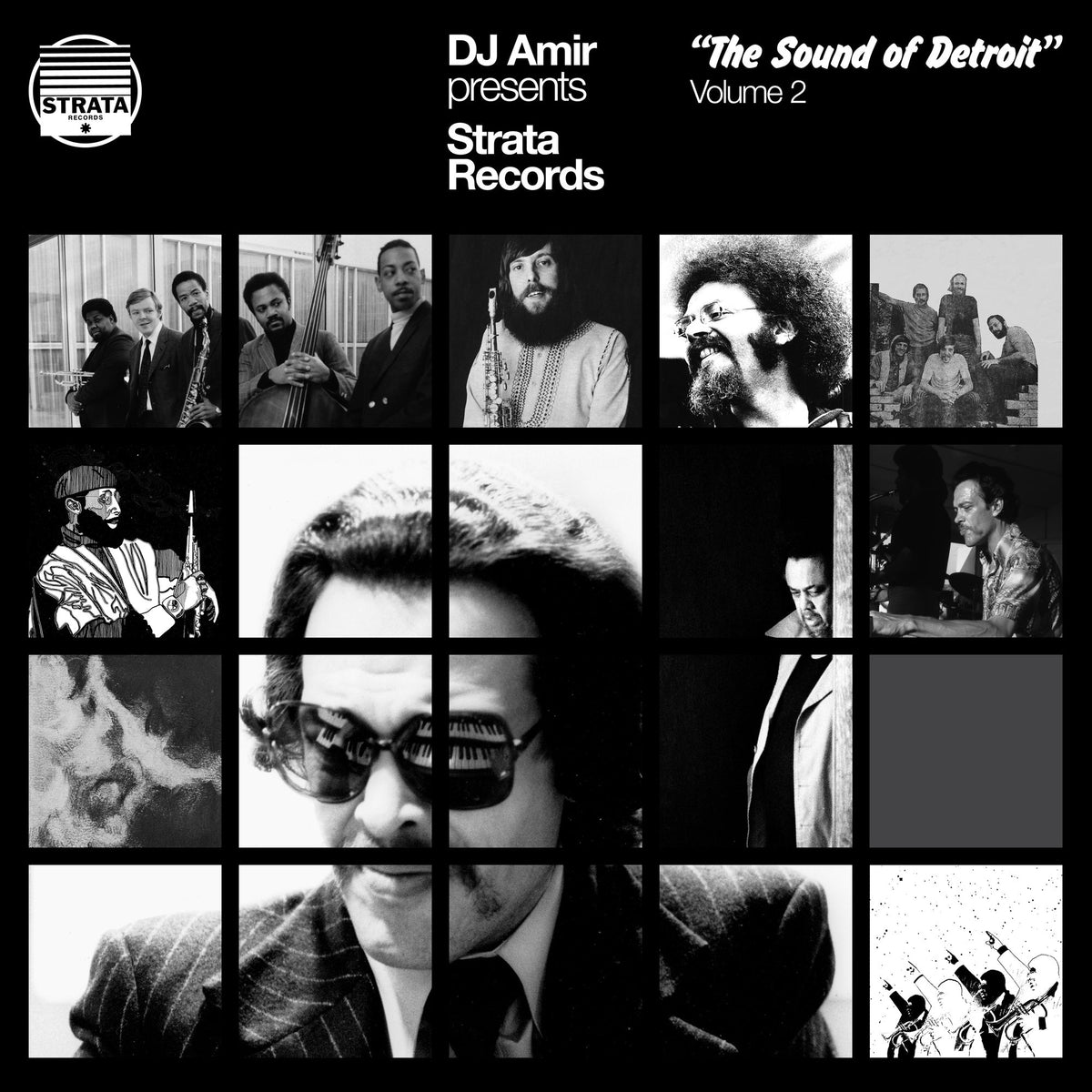 Dj Amir - Dj Amir Presents Strata Records - The Sound Of Detroit Vol. 2 [3LP] Vinyl