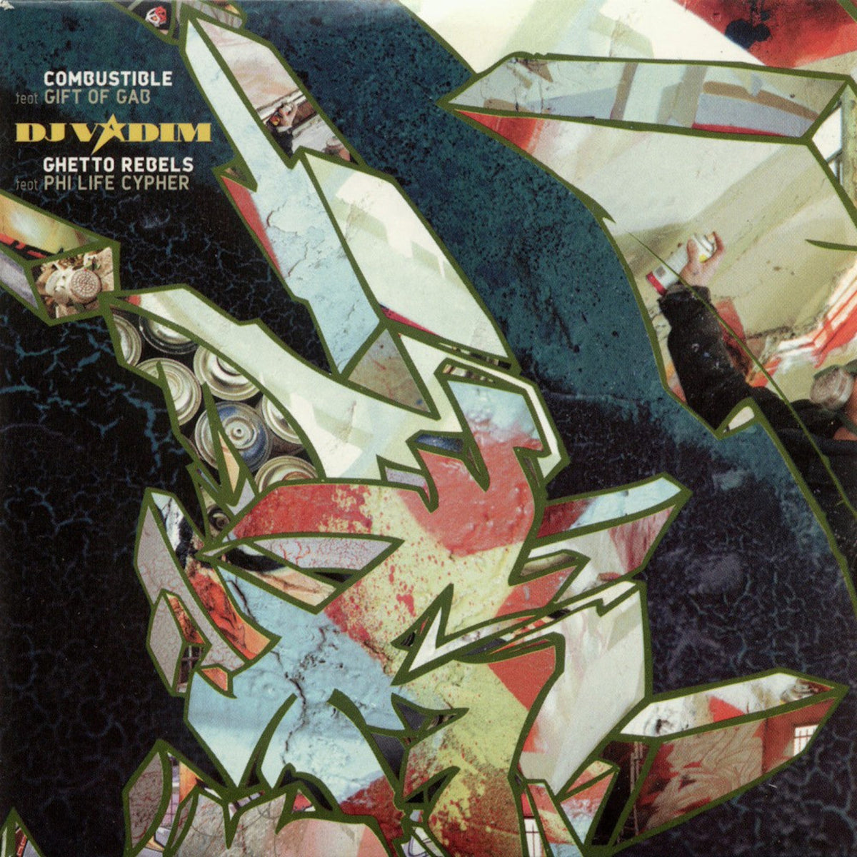 DJ Vadim - Combustible Ft. Gift Of Gab Vinyl
