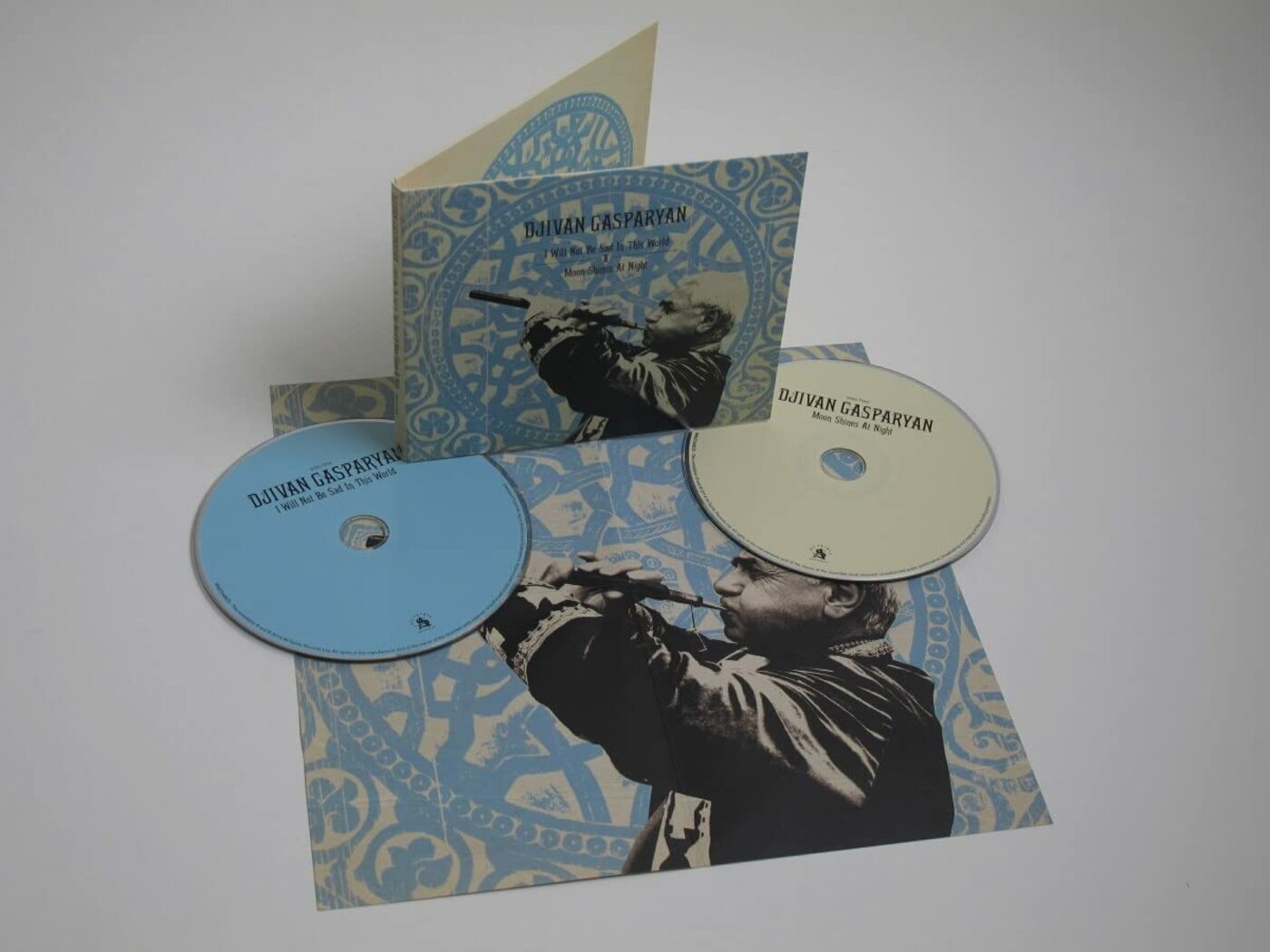 Djivan Gasparyan - I Will Not Be Sad In This World + Moon Shines At Night CD 2CD gatefold lancing pack