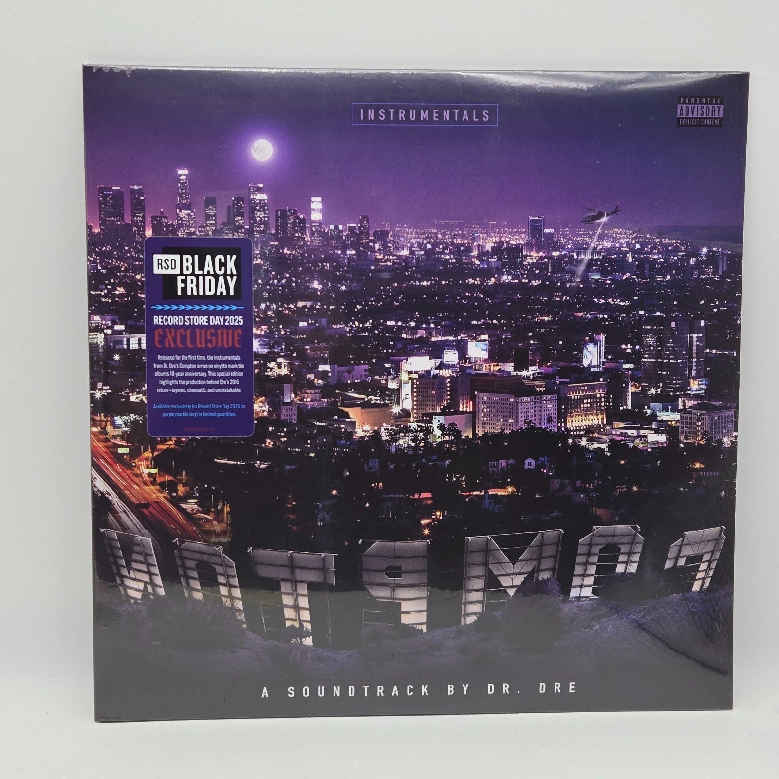 Dr. Dre - Compton (A Soundtrack By Dr. Dre) (Instrumental Edition) [2 Lp] [RSD 11.28.25] Vinyl