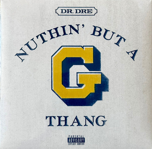 Dr. Dre - Nuthin' But a "G" Thang [7" Single] Vinyl