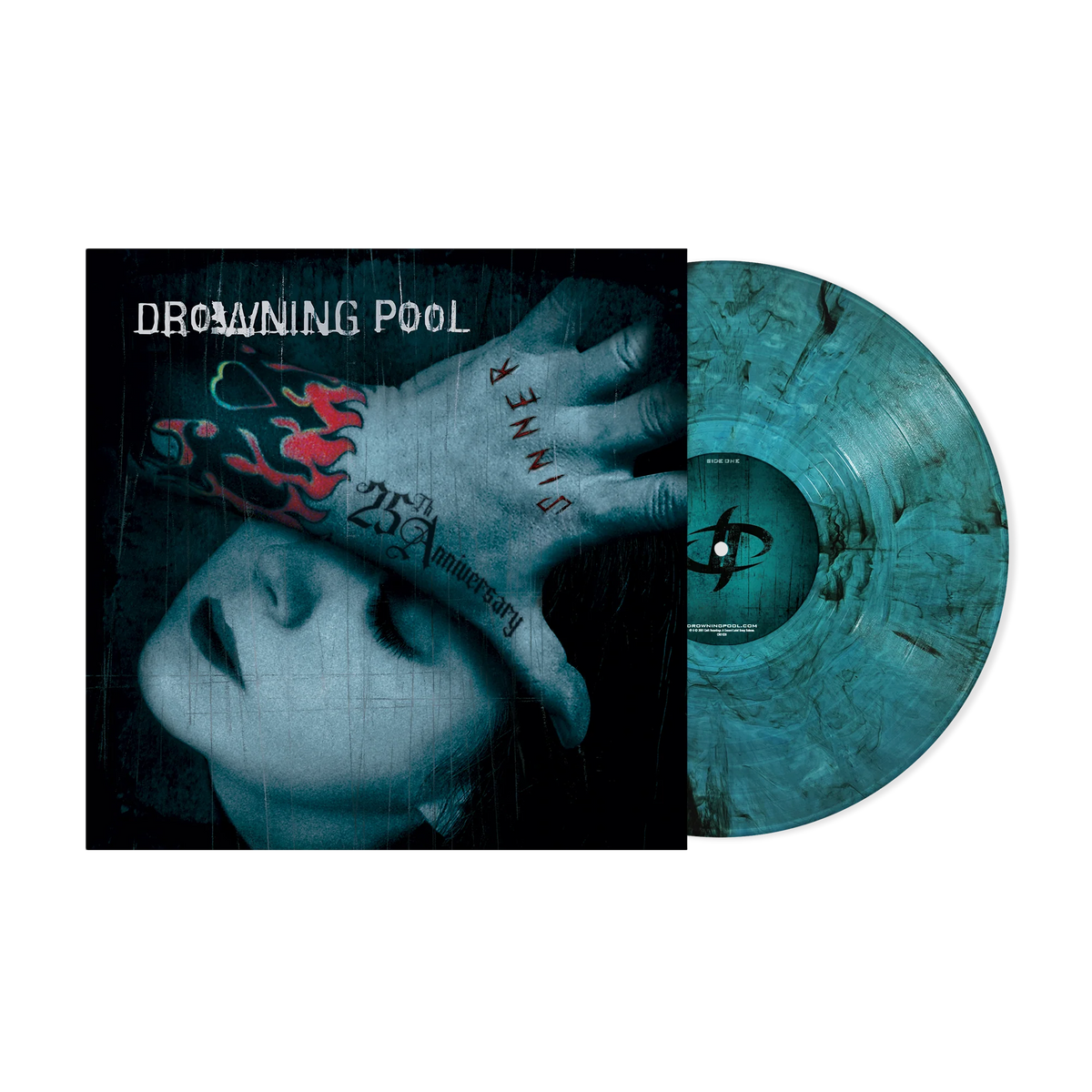 Drowning Pool - Sinner (25Th Anniversary Edition) [Sea Blue Smoke LP] Vinyl