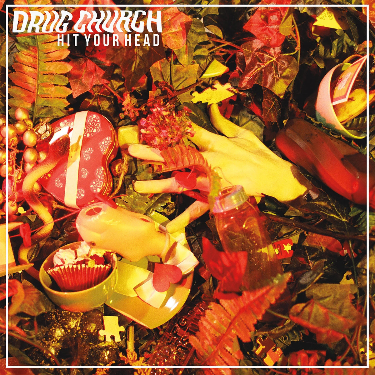 Drug Church - Hit Your Head (Indie Exclusive) [Baby Pink/Canary Yellow/Oxblood Quad] Vinyl