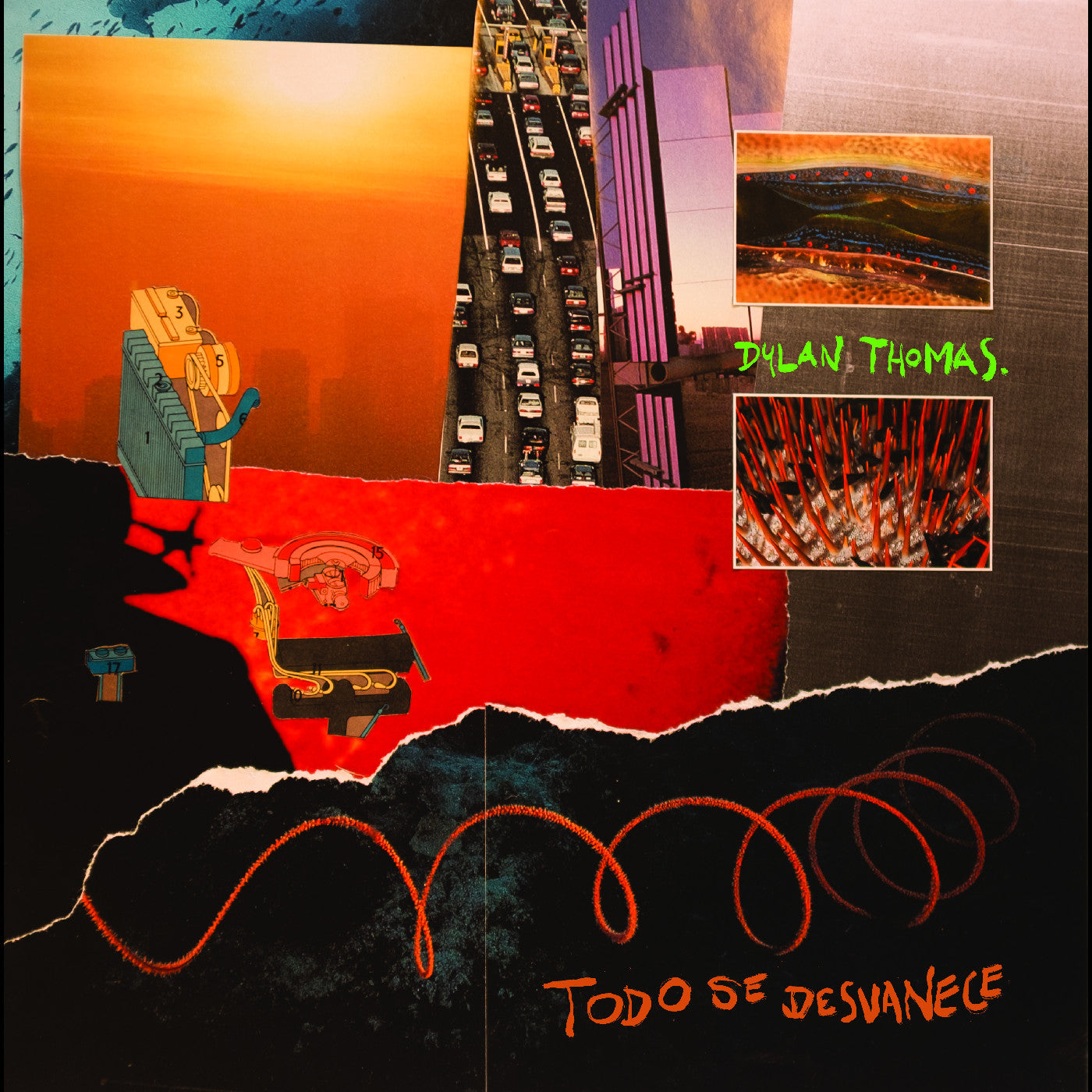 Dylan Thomas - Todo Se Desvanece (Green Leaves Marbled Vinyl) Vinyl