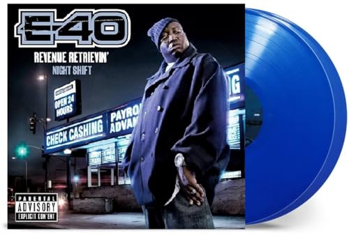 E-40 - Revenue Retrievin': Night Shift [Midnight Blue 2 LP] Vinyl