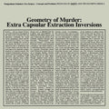 Earth X Black Noi$E - Geometry Of Murder: Extra Capsular Extraction Inversions (Crystal Clear Vinyl) Vinyl