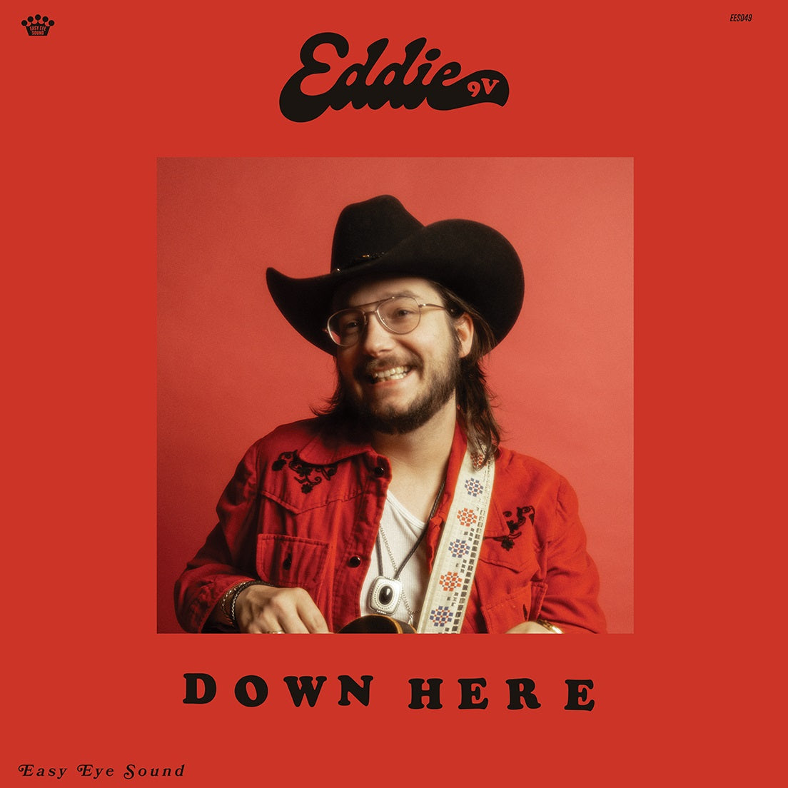 Eddie 9V - Down Here [Translucent Ruby LP] Vinyl
