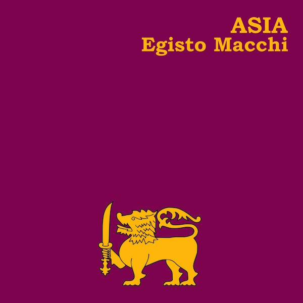 EGISTO MACCHI - Asia Vinyl LP