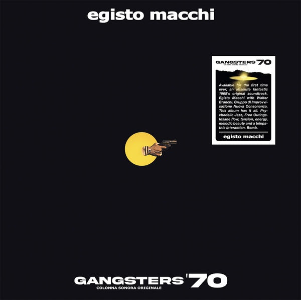 EGISTO MACCHI - Gangsters '70 Vinyl LP