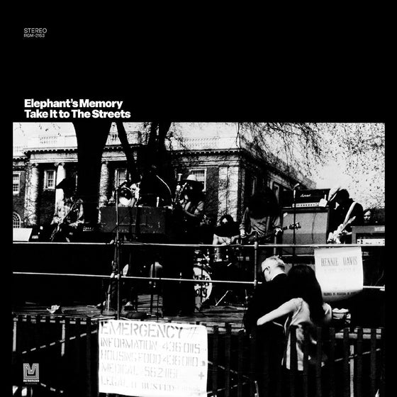 Elephant'S Memory - Take It To The Streets - Remastered (Clear With Black Swirl Vinyl) Vinyl