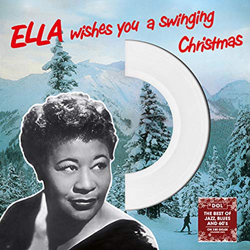 Ella Fitzgerald - Ella Wishes You A Swinging Christmas (180 Gram White Vinyl) [Import] Vinyl