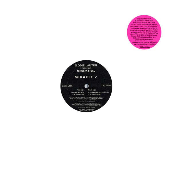 ELODIE LAUTEN - Miracle 2 Vinyl 12"