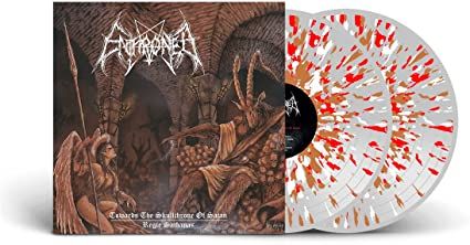 Enthroned - Towards The Skullthrone / Regie Sathanas (Clear W/ Brown, Red & White Splatter Vinyl 2Lp) Vinyl