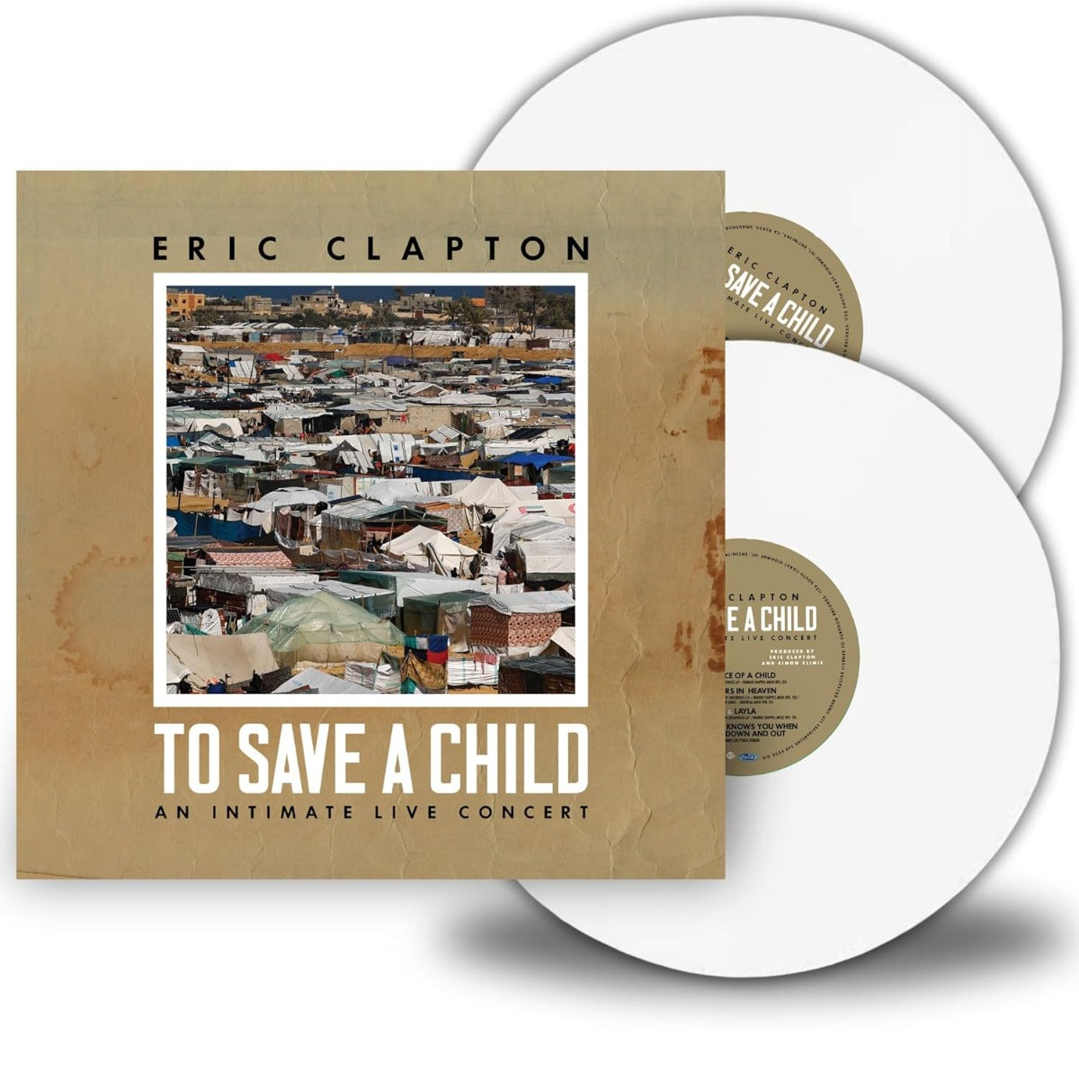 Eric Clapton - To Save A Child (Limited Edition, White Colored Vinyl) (2 Lp's) Vinyl