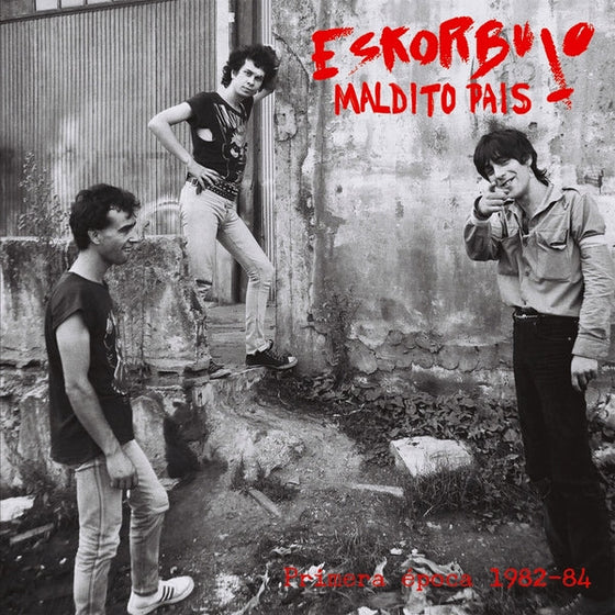 ESKORBUTO - Maldito Pais (Red Vinyl) [LP] Vinyl