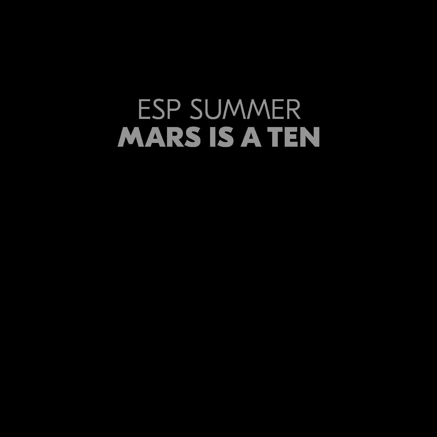ESP Summer - Mars Is A Ten (CLEAR VINYL) Vinyl LP Clear Vinyl, Silver Foil Emboss Reverse Board Die-cut Sleeve w/ 2-side A2 Poster [w/download card