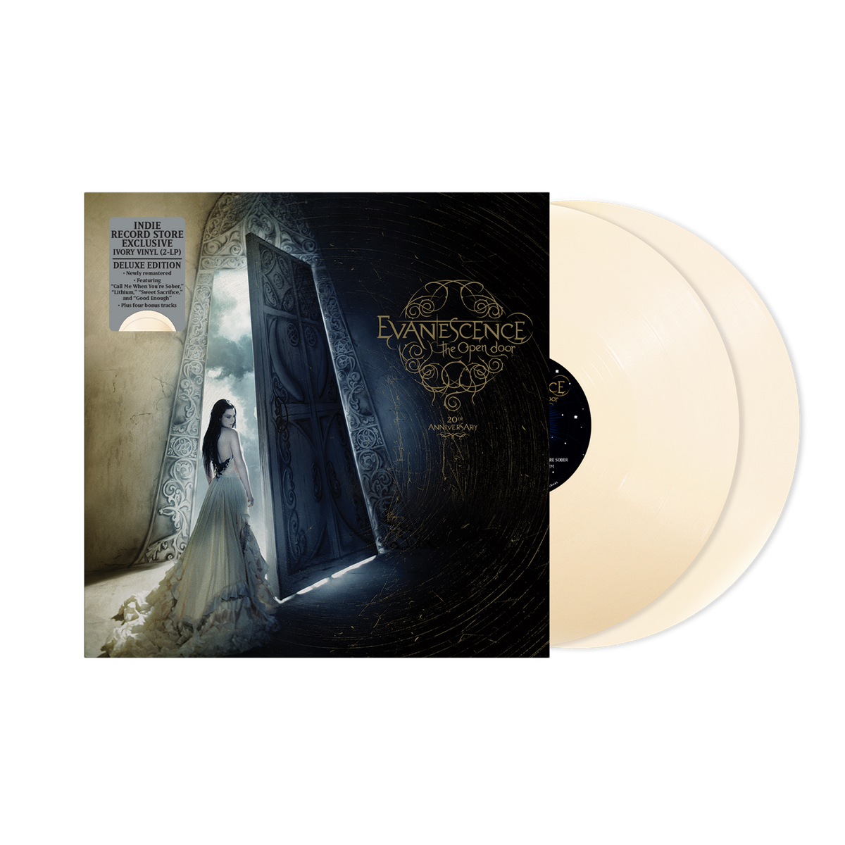 Evanescence - Open Door (Indie Exclusive, Limited Edition, Deluxe Edition, Ivory Colored Vinyl, 20th Anniversary Edition) (2 Lp's) Vinyl