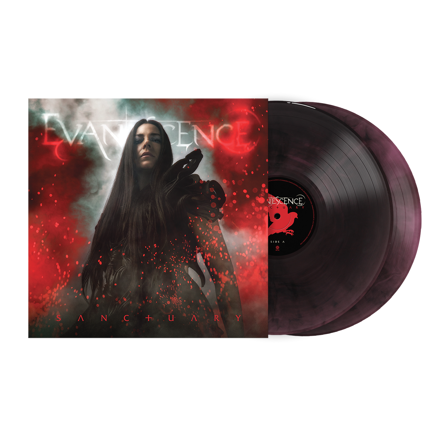 Evanescence - Sanctuary (Limited Edition, Indie Exclusive, Deep Purple & Black Marble Colored Vinyl) (2 Lp's) Vinyl