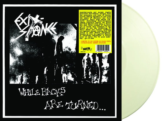 EXIT-STANCE - While Backs Are Turned... (White Vinyl) Vinyl LP