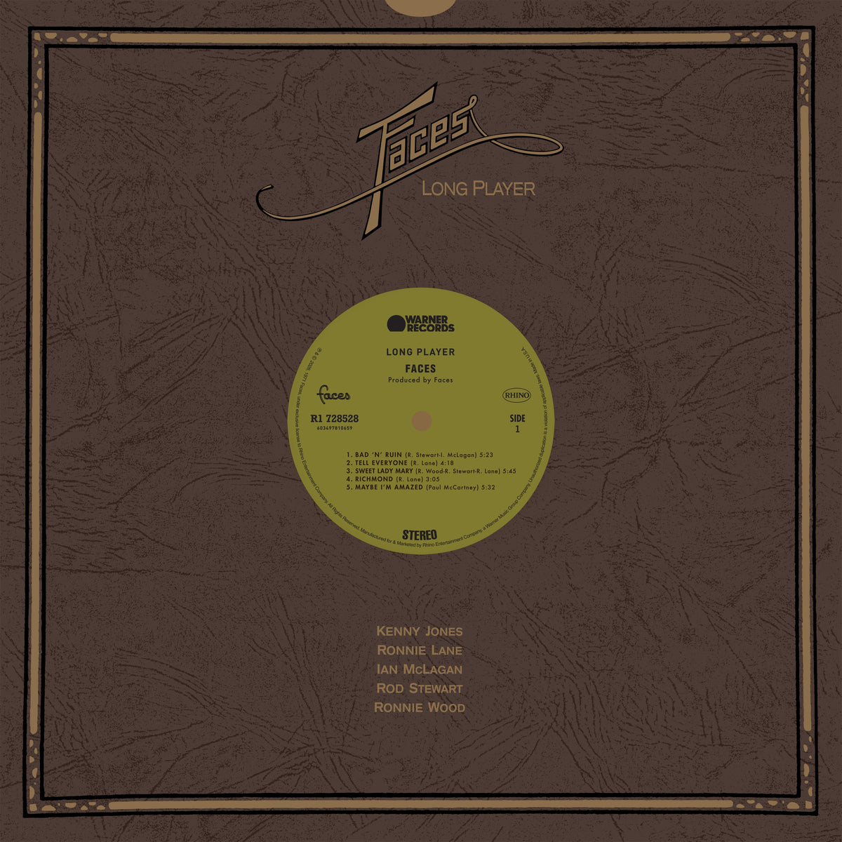 Faces - Long Player (Limited Edition, Brick & Mortar Exclusive) Vinyl