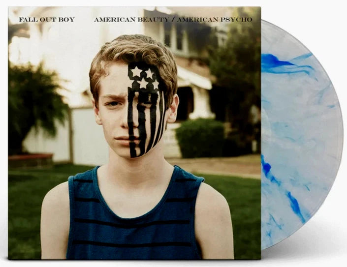 Fall Out Boy - American Beauty / American Psycho (Custom Blue Colored Vinyl) Vinyl