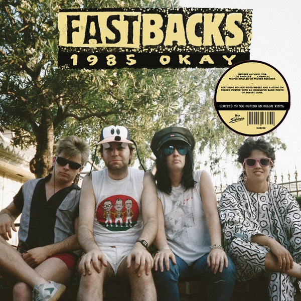 Fastbacks - 1985 OK Vinyl LP