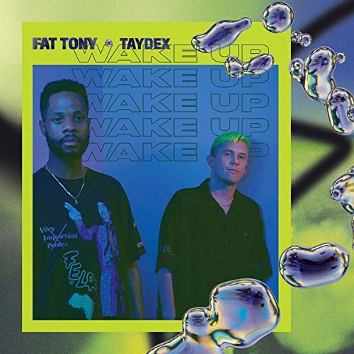 Fat Tony & Taydex - Wake Up Vinyl Single Sleeve LP w/ DL - Neon Yellow Vinyl