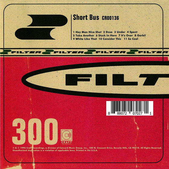Filter - SHORT BUS Vinyl