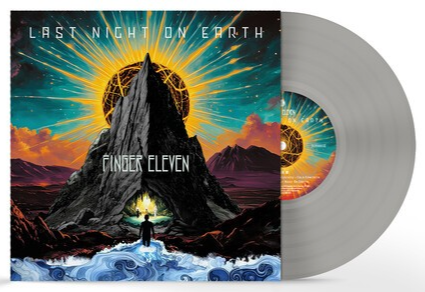 Finger Eleven - Last Night on Earth (Limited Edition, 140 Gram Silver Colored Vinyl, Gatefold LP Jacket) Vinyl