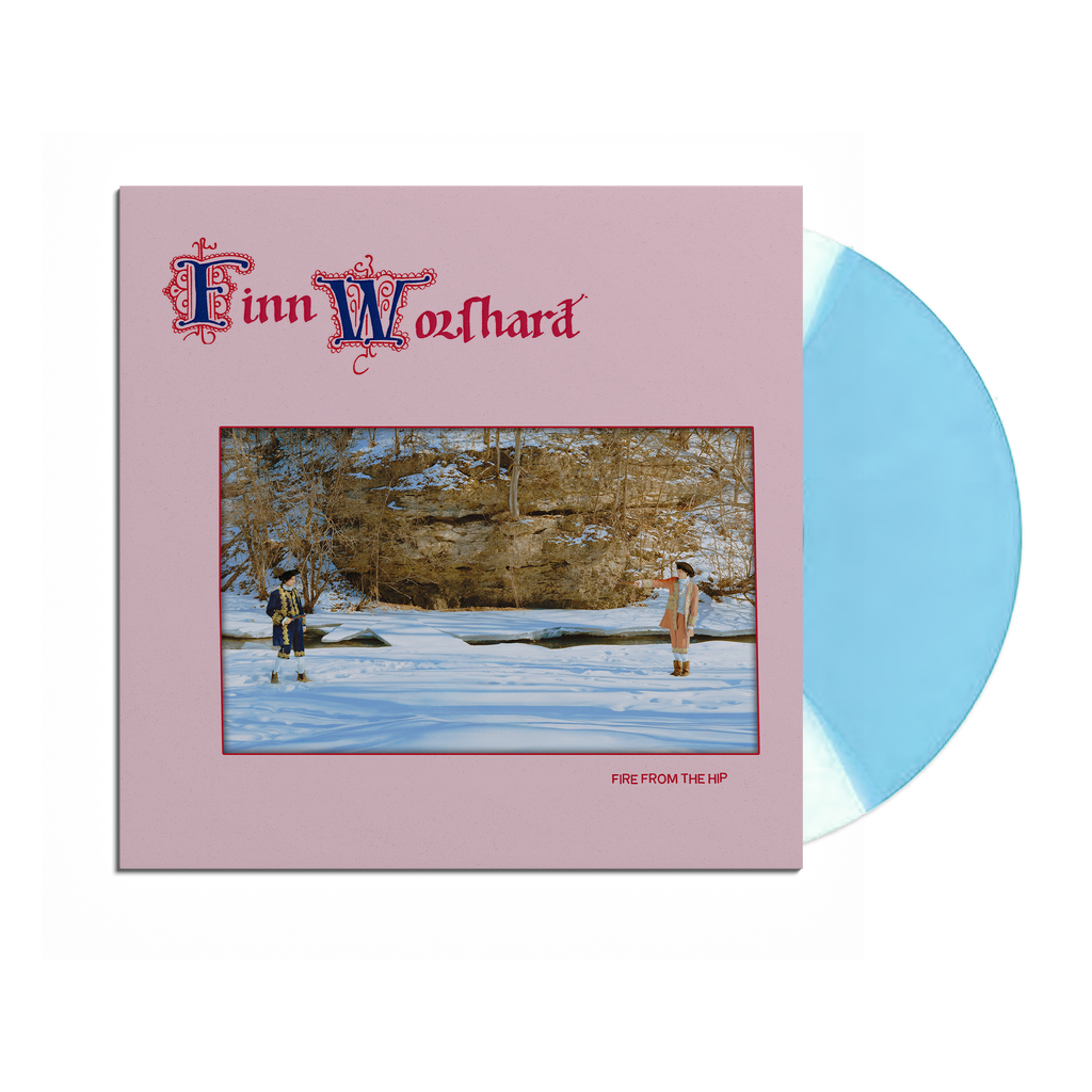 Finn Wolfhard - Fire From The Hip (Indie Exclusive) [Half Moon Baby Blue + White] Vinyl