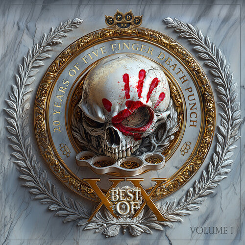 Five Finger Death Punch - Best of : Volume 1 (Limited Edition, Indie Exclusive, Silver Galaxy Colored Vinyl) [Explicit Content] (2 Lp's) Vinyl