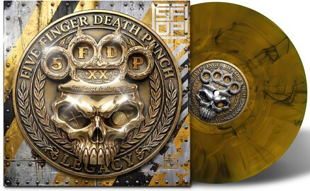 Five Finger Death Punch - Legacy [Explicit Content] (Indie Exclusive, Limited Edition, 140 Gram "Amber Wave" Colored Vinyl) Vinyl