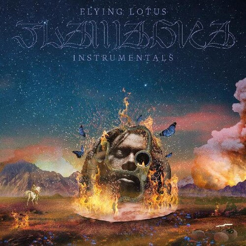 Flying Lotus - Flamagra (Instrumentals) (2 Lp's) Vinyl 2LP 2LP in printed inners in wide spine outer sleeve, packed-in zoetrope slipmat, DL card insert
