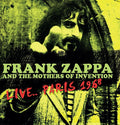 Frank Zappa and the Mothers Of Invention - Live... Paris 1968 Vinyl LP