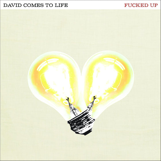 Fucked Up - David Comes To Life (YELLOW VINYL) Vinyl 2LP Limited edition lightbulb yellow double LP