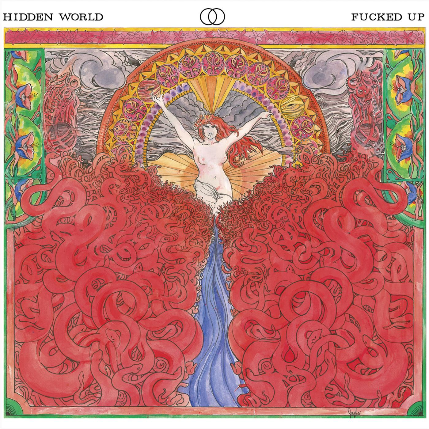 Fucked Up - Hidden World (MAGENTA VINYL) Vinyl 2LP Magenta Vinyl, Gatefold, Insert, Full Color Labels