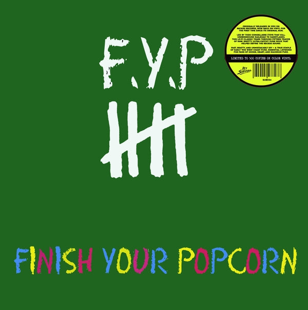 F.Y.P. - Finish Your Popcorn (Color Vinyl) [Lp] Vinyl