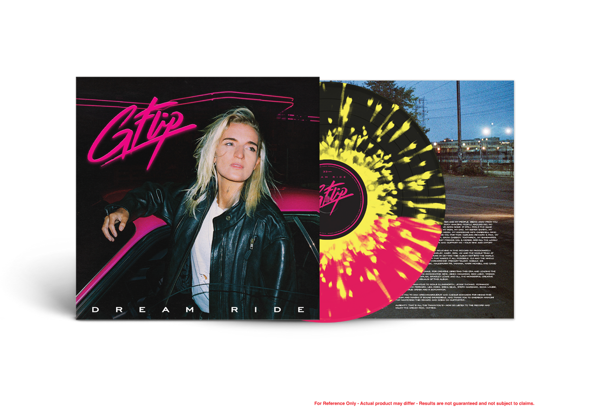 G Flip - Dream Ride (Indie Exclusive) (Pink/Black/Yellow Splatter Vinyl) Vinyl