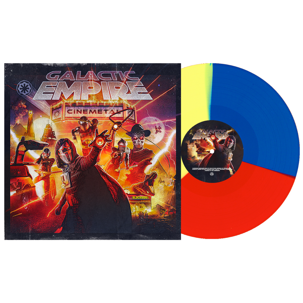 Galactic Empire - Cinemetal (Red/Yellow/Blue Vinyl) (Indie Exclusive) Vinyl