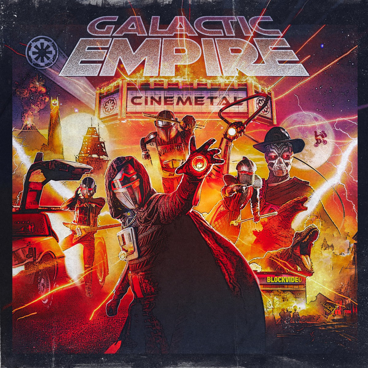 Galactic Empire - Cinemetal (Red/Yellow/Blue Vinyl) (Indie Exclusive) Vinyl
