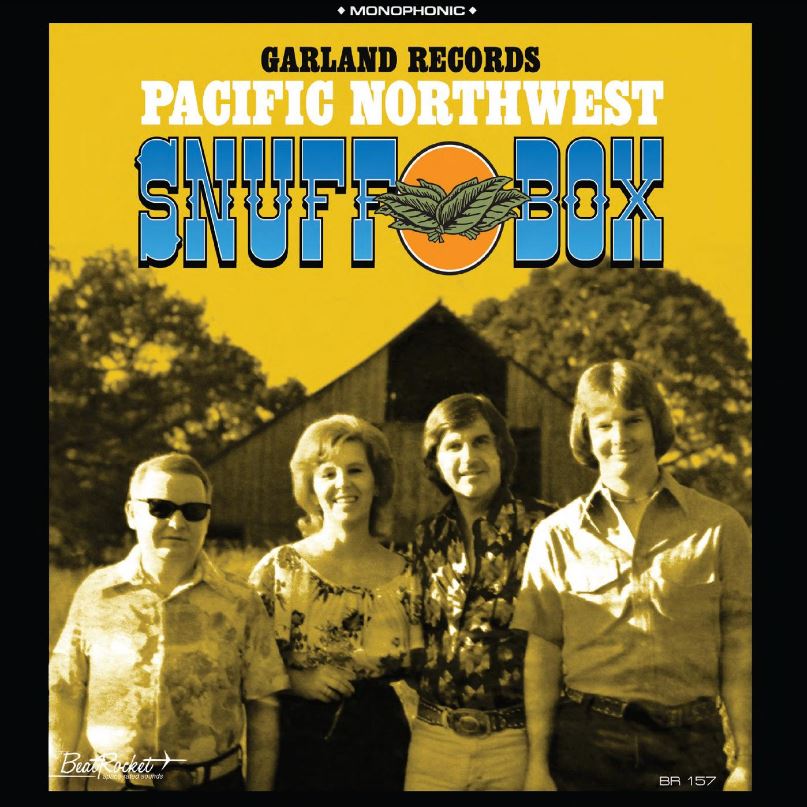 Garland Records - Pacific Northwest Snuff Box (GOLD VINYL) Vinyl LP Vinyl Gold Vinyl