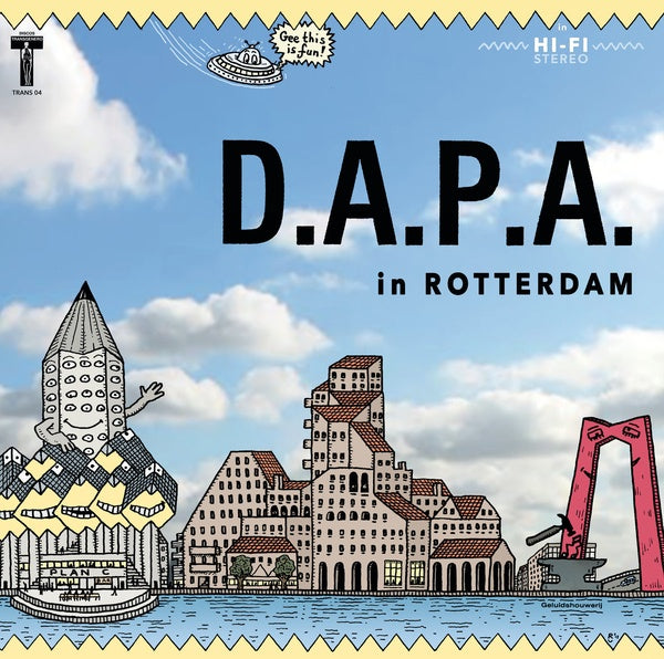GELUIDSHOUWERIJ/HOW TO GET RICH IN ROTTERDAM - D.A.P.A. / Oefening Kunstbaardt in Rotterdam Vinyl LP